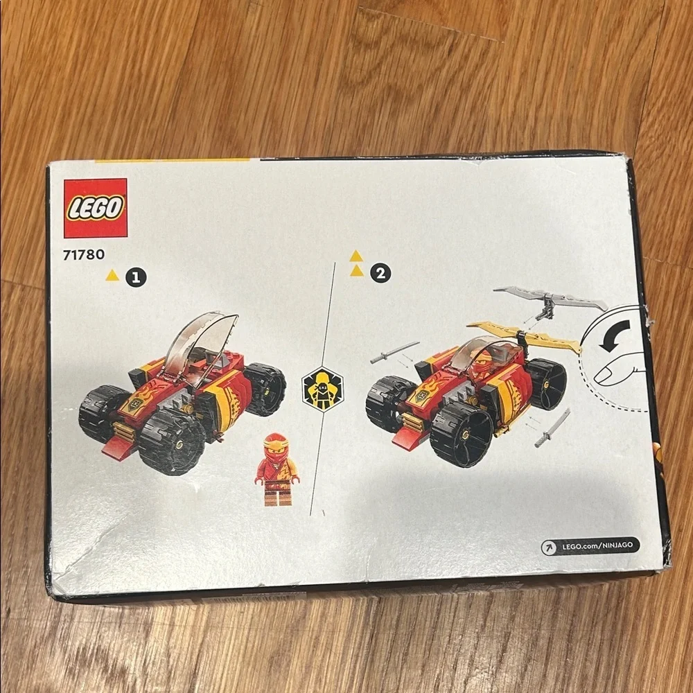 LEGO NINJAGO Kai's Race Car EVO - Red and Yellow